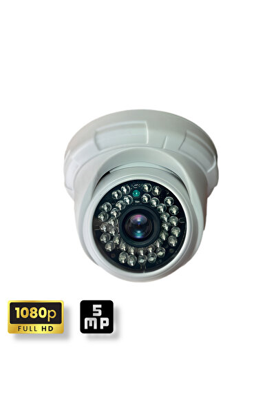 qromax 1080p 5 Mp Lens 36 Ir Led Dome Iç Mekan Güvenlik Kamerası