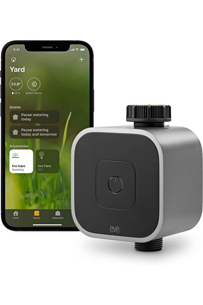 Franco Eve Aqua-Su Regülatörü Akıllı uygulama Apple Home veya Siri, Programla...