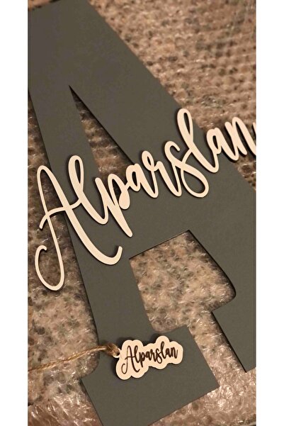 Işıklıtoplardükkanı Çocuk ve Bebek Odası Harf Kapı ve Duvar Süsü Pano İsimlik