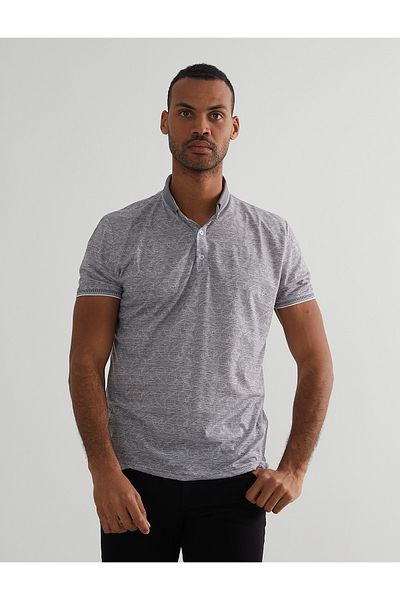 PAULMARK Shirt Collar T-shirt