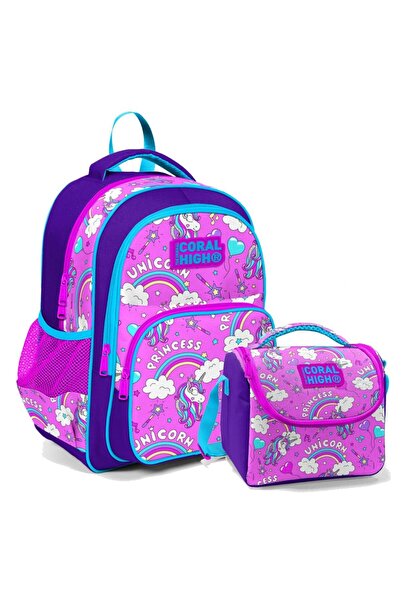 Coral High Набір рюкзака та сумки для першокласника - для дівчаток Unicorn