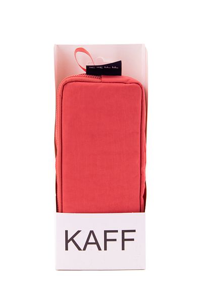 KAFF 01105 New Season Crinkle Fabric Πλένεται Θήκη για στυλό με διπλή θήκη Θήκη για στυλό - Mercan