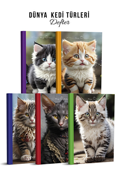 YAPAY ZEKA SANAT Сборник с 5 брошури за котешки породи по света 5-2
