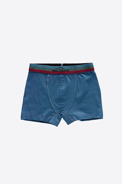 Malabadi Băiat - Set boxer albastru din bumbac elastan 3 208