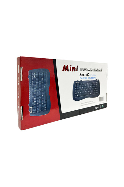 Sertec Stc-920a Usb Kablolu Mini Multimedya Q Klavye
