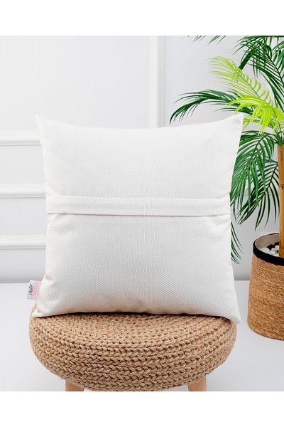 menesahome Throw Pillow Cover, Pillow Cover, Patterned Throw Pillow, Ataturk Printed Pillow, 43X43 Throw Pillow