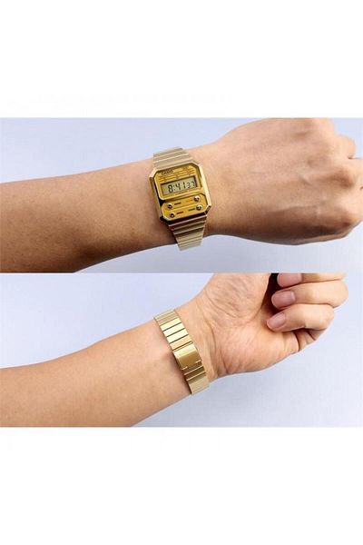 Casio Casio A100weg-9adf Men's Wristwatch