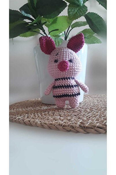 Penguen Winnie The Pooh Piglet Örgü Oyuncak