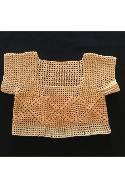 Küçük Burjuva BÜSTİYER / CROP BLUZ