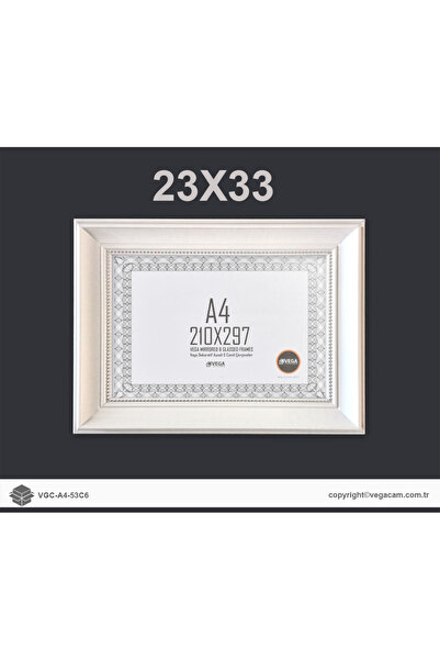 VEGA Diploma Sertifika Çerçevesi 23x33 Cm