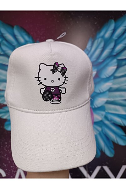 GALAXYBUTIQUE Καπέλο Hello Kitty με τύπωμα