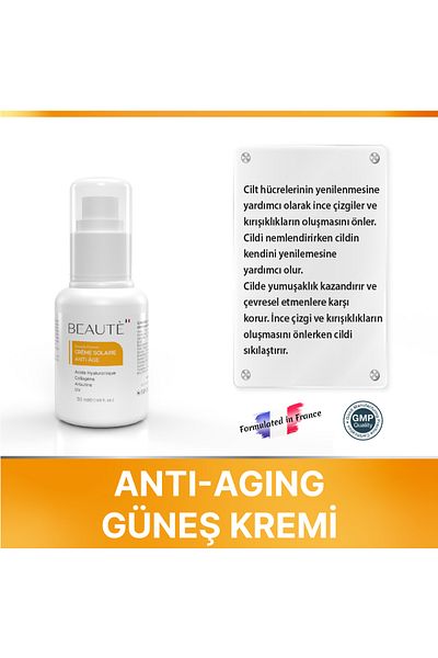 BEAUTE POUR TOİ Beaute Anti-Aging Sunscreen - 50 ML