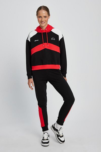 Ellesse Черен дамски суитшърт с качулка EF062-BK