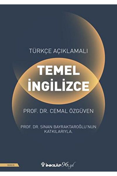 İnkılap Kitabevi اللغة الإنجليزية الأساسية الموصوفة باللغة التركية / Cemal Confidence / Inkılap Bookstore / 9789751044822
