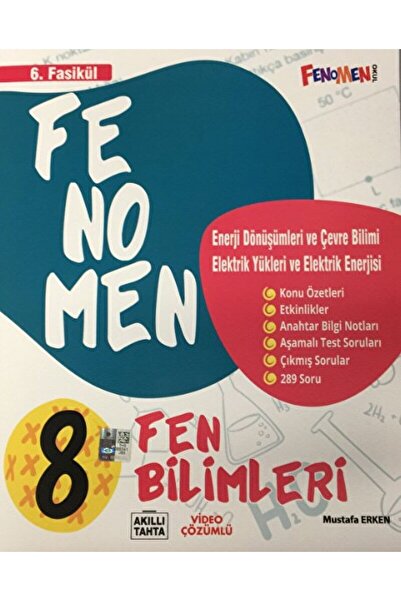 Genel Markalar 8. Sınıf Fenomen Fen Bilimleri 6. Fasikül / Mustafa Erken / Fe...