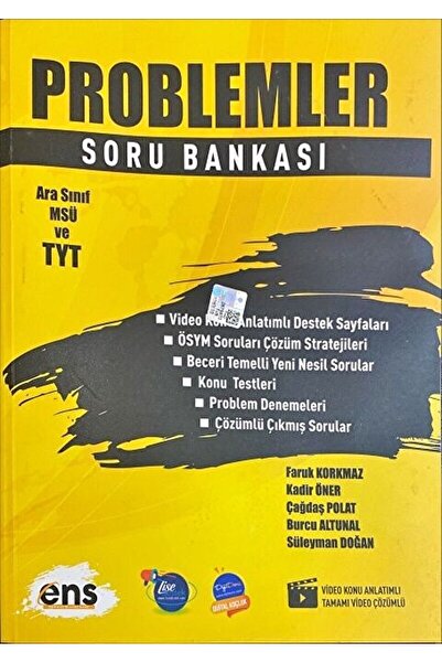 Ens Yayınları TYT Problemler Soru Bankası / Kolektif / ENS Yayınları / 978605...