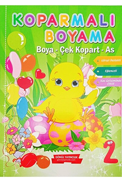 GÖNÜL YAYINCILIK Koparmalı Boyama 2 / Kolektif / Gönül Yayıncılık / 444000000...