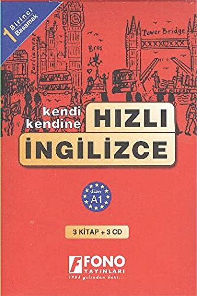 Fono Yayınları Fast English 1St The Tread (3 Books + 3 Cd) / Bahire Sherif / Fono Publications / 9789754712599