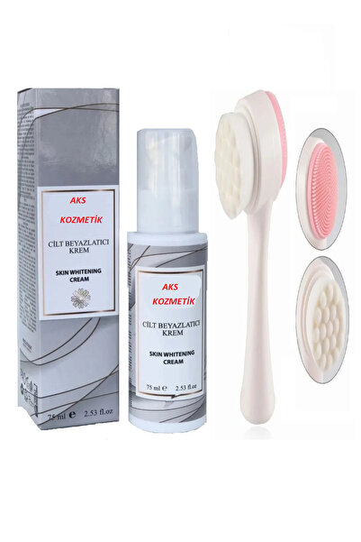 aks kozmetik Cilt Temizleme Fırçası Cilt Beyazlatıcı Krem 75 ml
