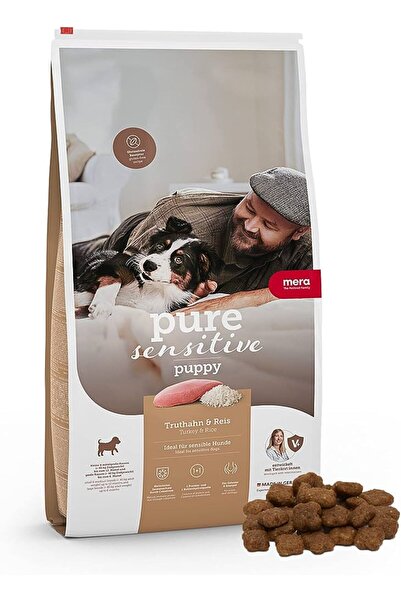 Mera Pure Sensitive Puppy Hindili ve Pirinçli Yavru Köpek Maması 4 Kg
