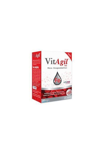 Allergo قطرات فيتاجيل 15 مل - تحتوي على البرود والحديد