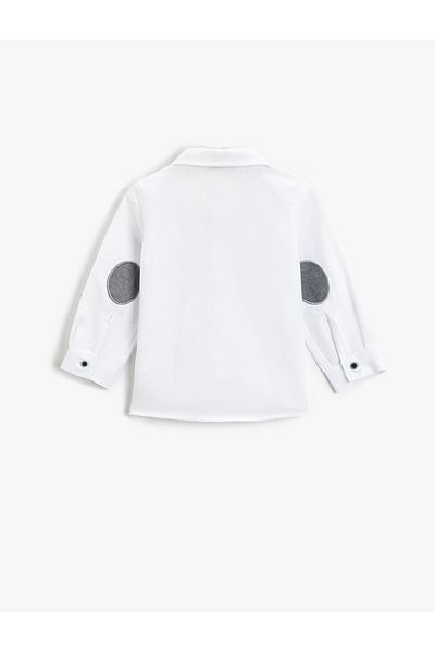 Koton Long Sleeve Shirt with Bow Tie