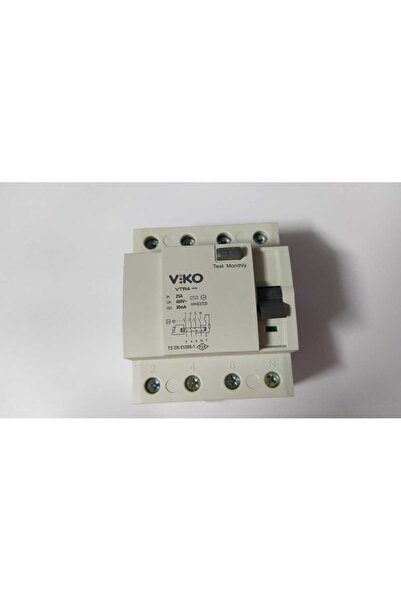 VİKO 4x25 Amper 30ma Kaçak Akım Rölesi