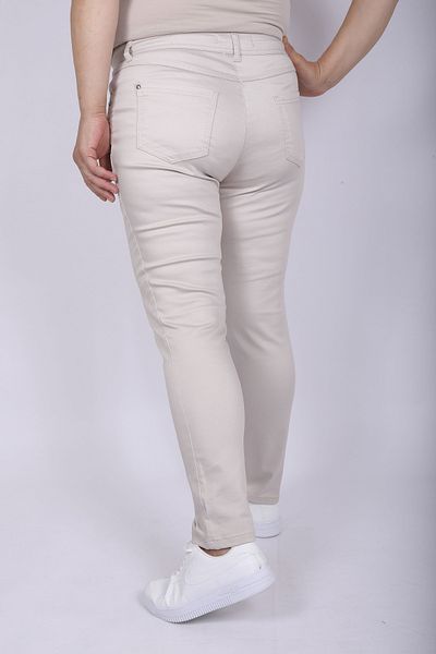 Hitit Butik Beige Skinny Trousers
