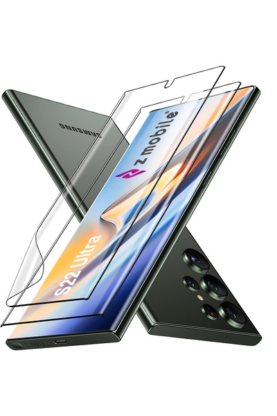 ZMOBILE Samsung Galaxy S22 Ultra Ekran Koruyucu Kolay Uygulama Aparatlı Easy ...