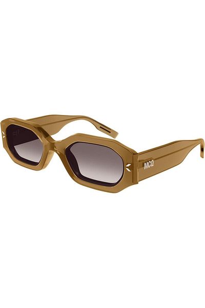 ALEXANDER MCQUEEN نظارة شمسية للنساء من ماكوين Mq0340s 003