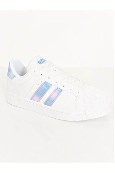 Jump Konfores 1705-28787 Анатомични Унисекс Маратонки Обувки Бяло Сребърно