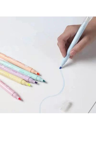NaSaDAN Chosch Erasable Double Ended Highlighter Set