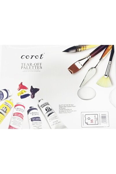 corot Хартиена палета 23X30.5см 35yp 1 брой