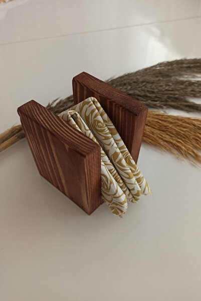 Moola حامل مناديل خشبي