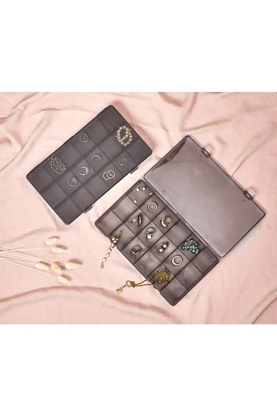 LEON LİFE 18 Compartments Jewelry-necklace-beads-earrings-bracelet Organizer