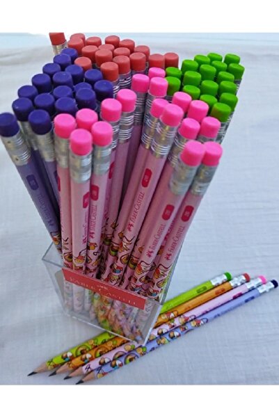 Faber Castell Jimnastik Silgili Kurşun Kalem 6'lı