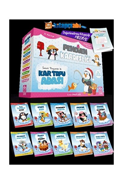 Model Eğitim Yayınları Penguen Kardeşliği Kar Topu Adası Hikaye Serisi