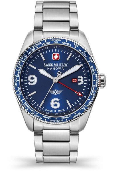 Swiss Military Smwgh 2100905   Steel Men's Wrist Watch