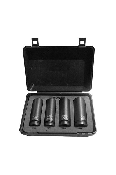 Wossen 1/2" BREATHER DEEP SOCKET SET 4 PIECES 41301