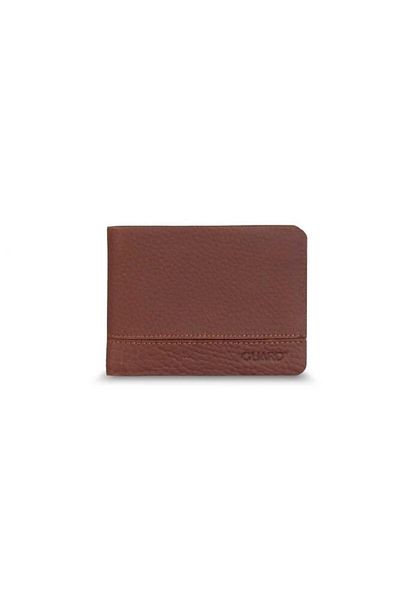 GUARD Tan Leather Men's Wallet - Grd2403xw22200