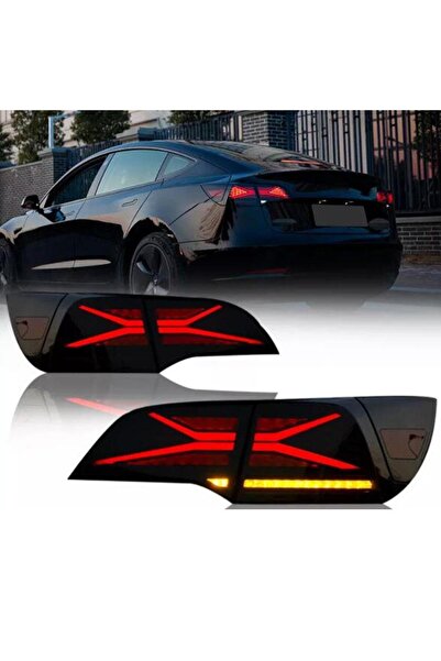 OLED GARAJ Tesla Model Y Ve Model 3 İçin Uyumlu Led Stop