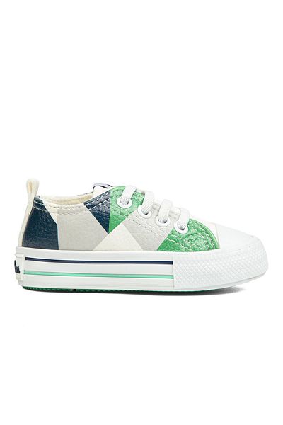 Benetton ®| BN-30795- Navy Blue Green - Children's Sneakers