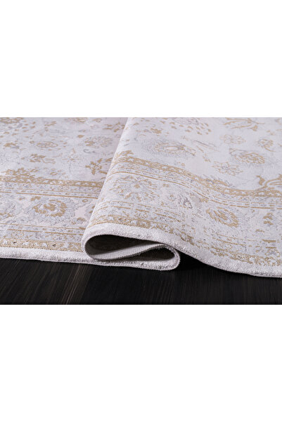 Almoss THE MİA 5860B L.GREY-CAMEL AKRİLİK MAKİNE HALISI