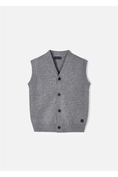 MAYORAL Erkek Çocuk Örme Yelek Gri 4327