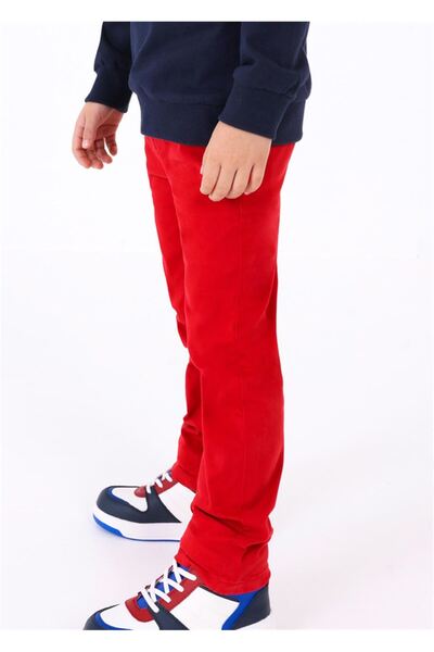 MAYORAL Boy's Basic Trousers Red 513