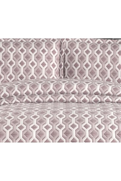Royal Home Arven Çift Kişilik Pike Yatak Örtüsü Seti Mürdüm