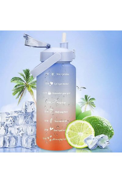 HİTEKSAN MOTIVATIONAL WATER BOTTLE 2 LITERS