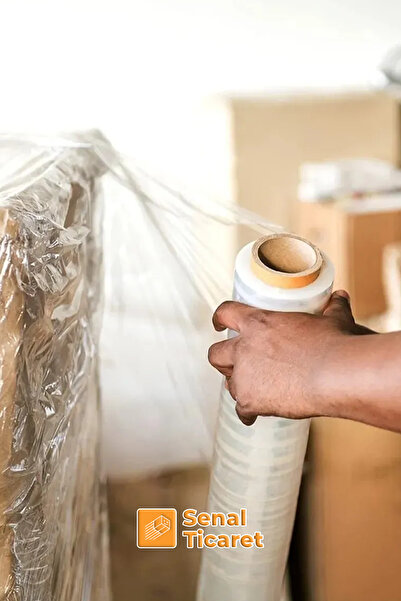 senal ticaret 200 Metre Eşya Mobilya Sarma Koruma Ambalaj Streci Taşıma Taşınma Koli Streci Streç Net 200 Metre