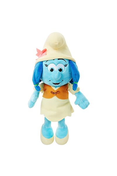 Neco Şirinler Kayıp Köy Çiçek Şirin Peluş Oyuncak 50 cm