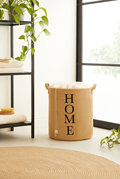 Ocean Home Textile Jüt Katlanır Kirli Çamaşır Dolap İçi Çocuk Odası Oyuncak D...